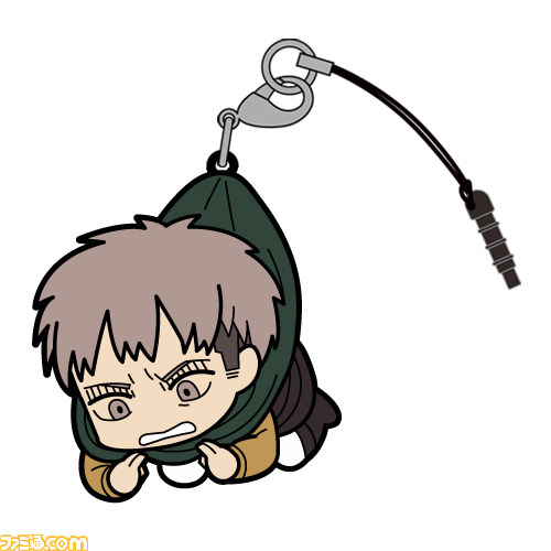 『進撃の巨人』おなじみのキャラクターたちが“つままれ姿”でキーホルダー＆ストラップになって登場！_30