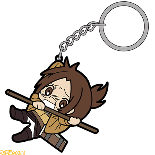 『進撃の巨人』おなじみのキャラクターたちが“つままれ姿”でキーホルダー＆ストラップになって登場！_22