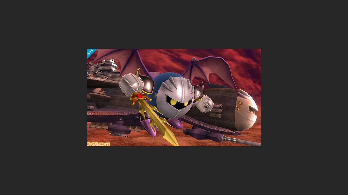 大乱闘スマッシュブラザーズ For Nintendo 3ds Wii U に歴戦の勇者 メタナイトが参戦決定 ファミ通 Com