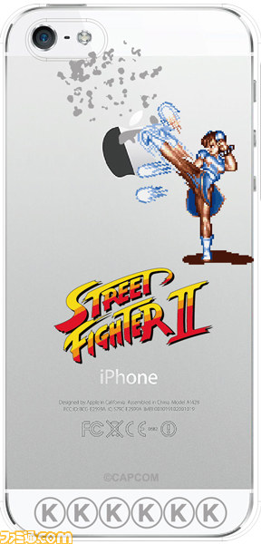 ストリートファイターii ロゴと組み合わせて楽しいデザインにできる透明iphoneケースが発売 ファミ通 Com