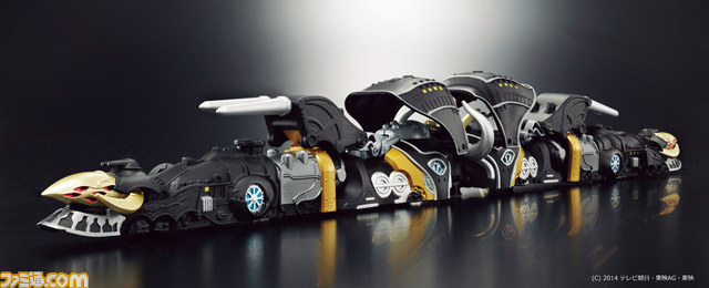 烈車戦隊トッキュウジャー』の“DXシュバルツ専用クライナーロボ”が完全