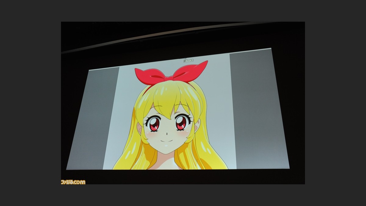 アイカツ アイドルカツドウ それぞれのベストを目指して制作されるゲームcgとアニメcg Cedec 14 ファミ通 Com