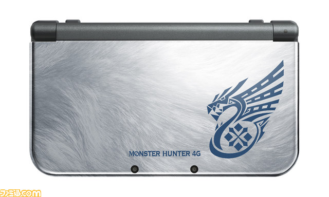 『モンスターハンター4G』とオリジナルデザインのNewニンテンドー3DS LL本体が同梱されたスペシャルパックが登場！ - ファミ通.com