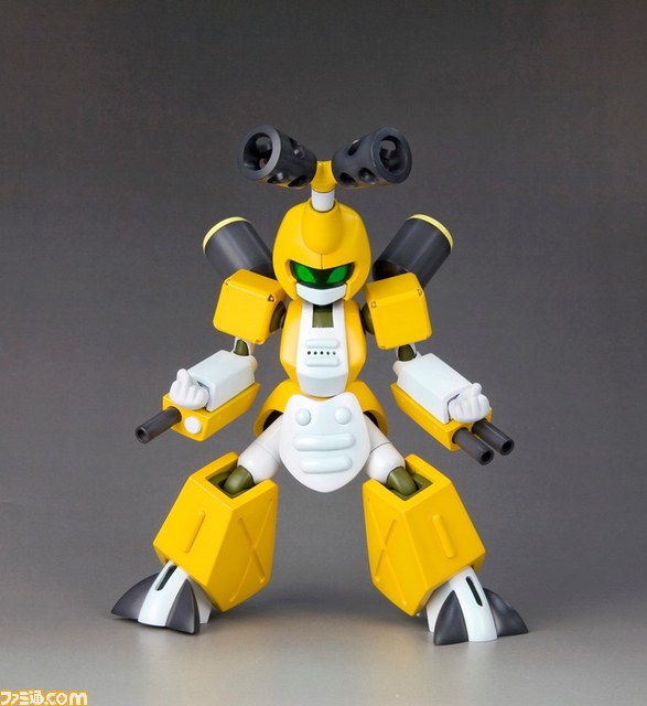 メダロット』シリーズの代表格“メタビー”と“ロクショウ”の