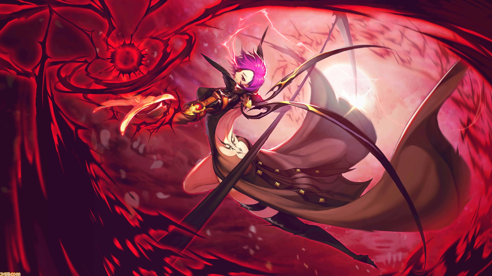 アクションrpg Kritika 9月24日に実装する鎌術士の新2次職 血妖花 戦闘スタイルと特殊スキルを公開 ファミ通 Com アクションrpg Kritika 9月24日に実装する鎌術士の新2次職 血妖花 戦闘スタイルと特殊スキルを公開 ファミ通 Com