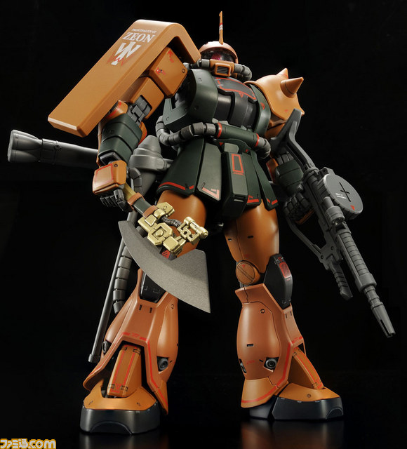 MG ザクII ドズル・ザビ専用とガルマ・ザビの2体セット MG ザクII ドズル・ザビ専用とガルマ・ザビの2体セット MG ザクII