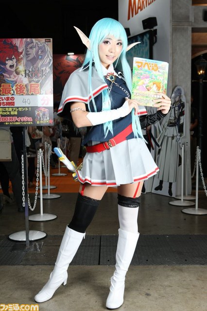 【画像大量】麗人、美姫、ときどき「！？」――東京ゲームショウ 2014の女神たち【その1】【TGS 2014】_08