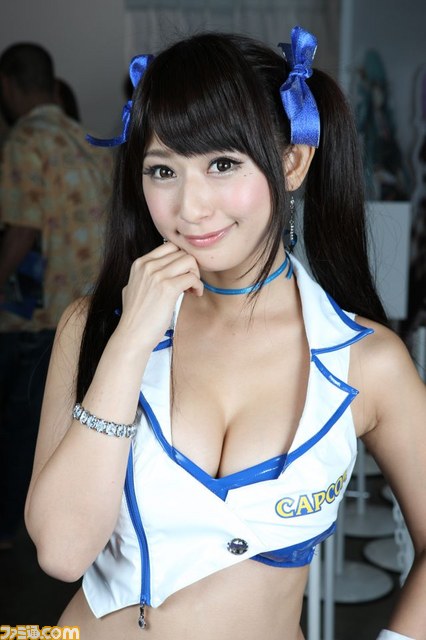 【画像大量】麗人、美姫、ときどき「！？」――東京ゲームショウ 2014の女神たち【その1】【TGS 2014】_14