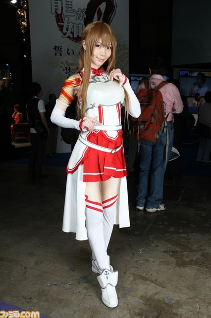 【画像大量】麗人、美姫、ときどき「！？」――東京ゲームショウ 2014の女神たち【その1】【TGS 2014】_16