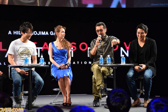 クワイエット役のあの美女が、大塚明夫氏、三上哲氏とともに『メタルギア』のステージに登場!【TGS 2014】_06