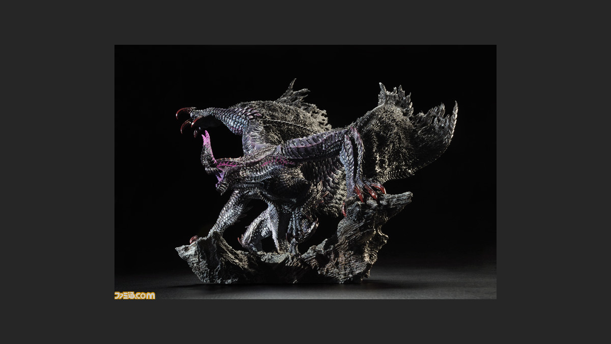 モンスターハンター4 のメインモンスター黒蝕竜 ゴア マガラ がクリエイターズモデルフィギュアになって登場 ファミ通 Com