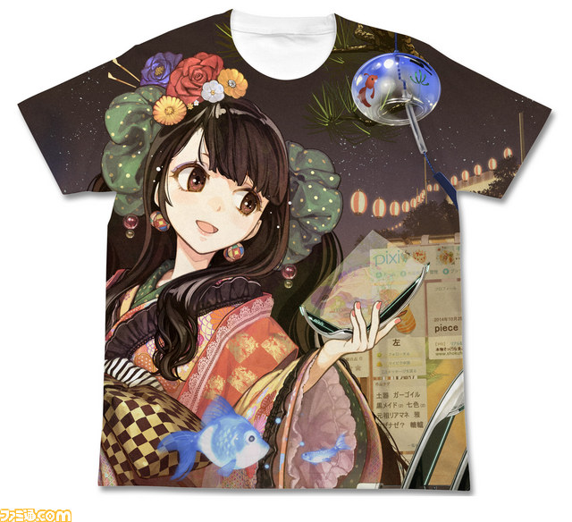 Pixiv祭 開催記念グッズ登場 いとうのいぢ Mebaeなど豪華イラストレーター描き下ろしｔシャツなどがラインアップ ファミ通 Com