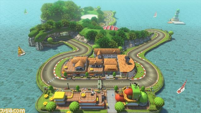『マリオカート8』追加コンテンツ第1弾続報! 人気サーキット“GC ヨッシーサーキット”が復刻【動画あり】_06