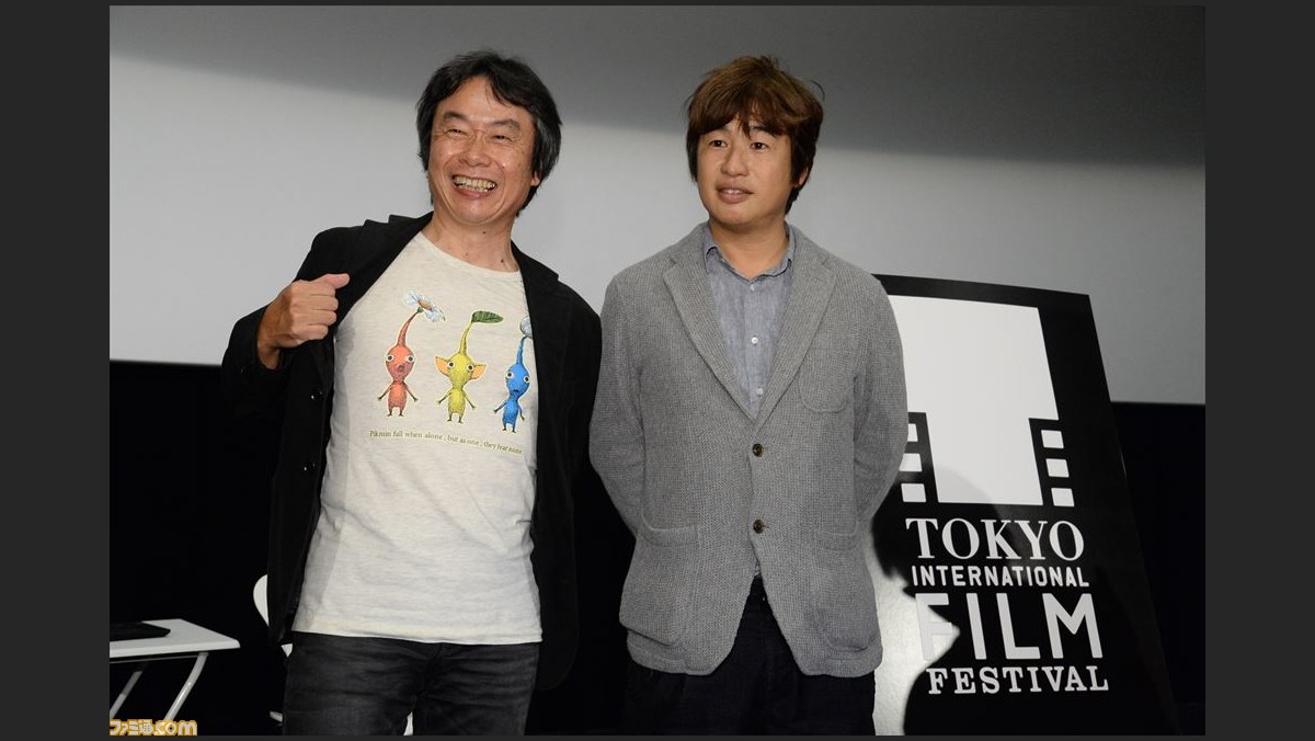 ピクミン ショートムービー 任天堂 宮本茂氏が初めてアニメーションを手掛けた経緯とは ドワンゴ代表取締役会長 川上量生氏との対談トークイベントをリポート ファミ通 Com ピクミン ショートムービー 任天堂 宮本茂氏が初めてアニメーションを手掛けた経緯とは ドワンゴ代表取締役会長 川上量生氏との対談トークイベントをリポート ファミ通 Com