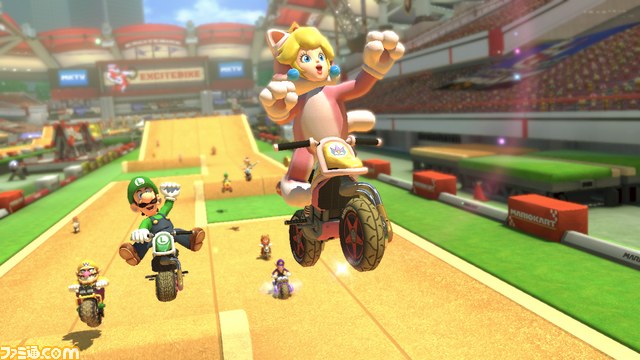 『マリオカート8』追加コンテンツ第1弾に新コース“エキサイトバイク”が登場!【動画あり】_03