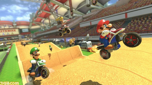 『マリオカート8』追加コンテンツ第1弾に新コース“エキサイトバイク”が登場!【動画あり】_05