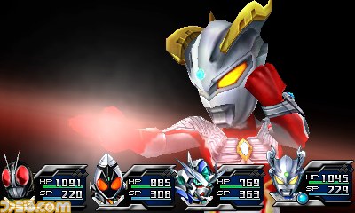 『ロストヒーローズ2』ウルトラマン、仮面ライダー、ガンダムシリーズに登場するヒーローたちが活躍するRPG最新作_16