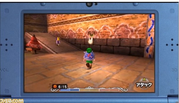 速報 ニンテンドー3ds用 ゼルダの伝説 ムジュラの仮面 3d が15年春発売決定 動画追加 ファミ通 Com