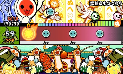 太鼓の達人 どんとかつの時空大冒険 楽曲ときせかえがセットになった 雪だるまつくろう と 人気曲 追加クエストパック 5 が配信開始 ファミ通 Com