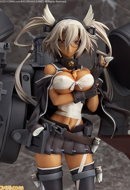 艦これ』 “武蔵 重兵装Ver.”と“武蔵改 重兵装Ver.”の1/8スケール