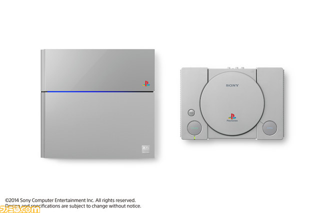 PlayStation 4 20周年アニバーサリー エディション”初代PSを彷彿