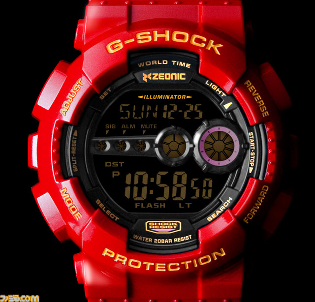 『機動戦士ガンダム』35周年を記念した“シャア専用G-SHOCK”が登場 本日12月17日より抽選販売の予約スタート!_01