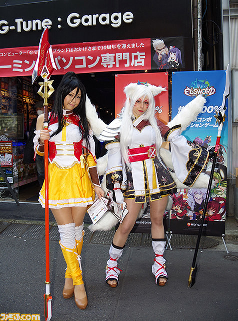 ユリコ・タイガーさんがコスプレ姿で『エルソード』をPR！_02