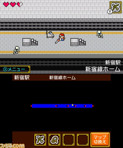 『新宿ダンジョン』ニンテンドー3DS用ダウンロードソフトとして2015年1月7日より配信開始_03