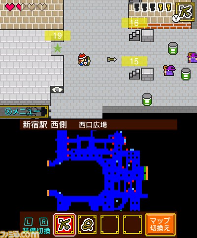『新宿ダンジョン』ニンテンドー3DS用ダウンロードソフトとして2015年1月7日より配信開始_04