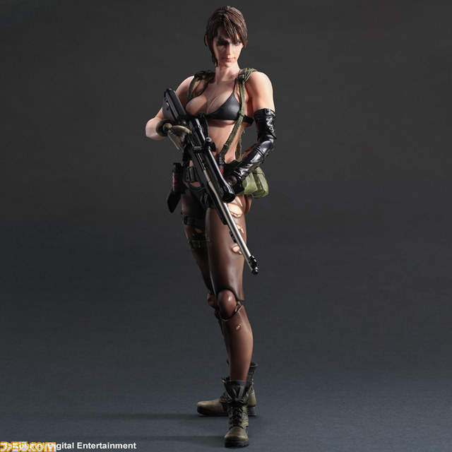 『メタルギア ソリッド V ファントムペイン』クワイエットがリアルな肉感を表現した造形でフィギュア化！_03