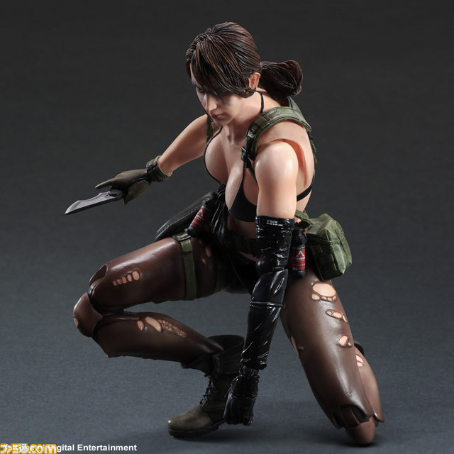 『メタルギア ソリッド V ファントムペイン』クワイエットがリアルな肉感を表現した造形でフィギュア化！_05