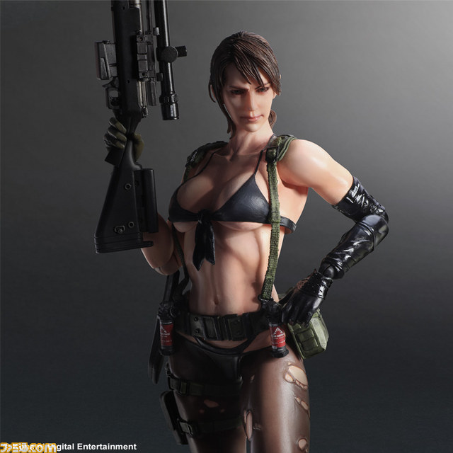 『メタルギア ソリッド V ファントムペイン』クワイエットがリアルな肉感を表現した造形でフィギュア化！_06