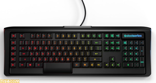 SteelSeriesよりゲーミングキーボード“Apex M800 Customizable Mechanical Gaming Keyboard”が登場　薄型のキーで素早い入力が可能に_04