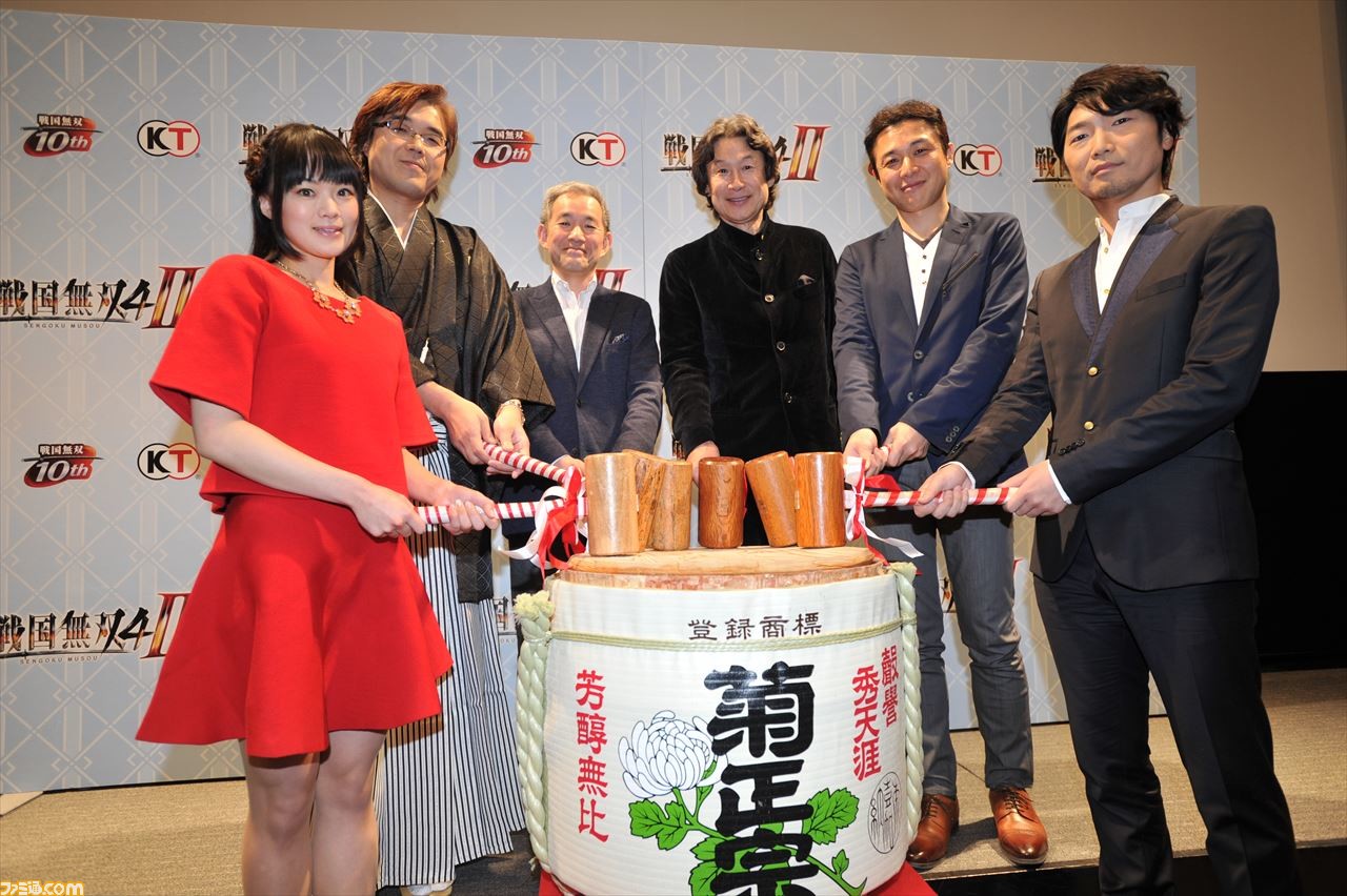 戦国無双4 Ii 完成発表会をリポート 井伊直政役の小西克幸さん 井伊直虎役の斉藤佑圭さんが実機プレイを披露 1 3 ファミ通 Com 戦国無双4 Ii 完成発表会をリポート 井伊直政役の小西克幸さん 井伊直虎役の斉藤佑圭さんが実機プレイを披露 1 3 ファミ通 Com