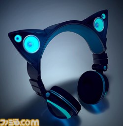 AXENT WEAR ネコ耳ヘッドフォン Cat Ear ブルー 青 送料込み