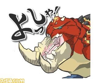 『モンスターハンター』が動くLINEスタンプに！ モンスターやハンターがかわいいイラストで登場_20