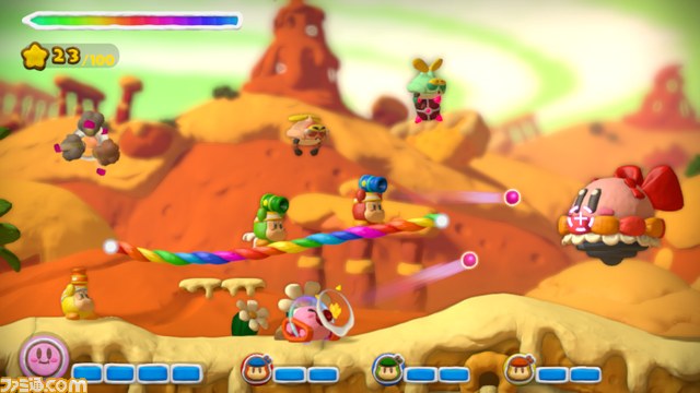『タッチ!カービィ スーパーレインボー』が1月22日発売、タッチペン1本で遊べるカービィのコロコロアクションゲーム!_06