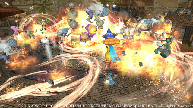 『ドラゴンクエストヒーローズ　闇竜と世界樹の城』アリーナ、クリフトのアクションを紹介_06
