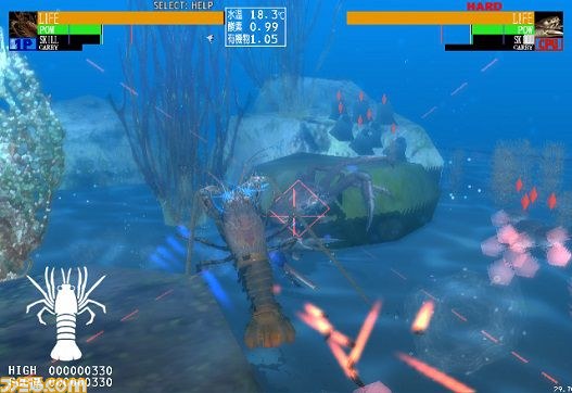 エビvsカニ！　な3Dアクション『ネオアクアリウム-甲殻王-』がSteam GreenLightsに挑戦、甲殻類の戦いが世界へ？_03