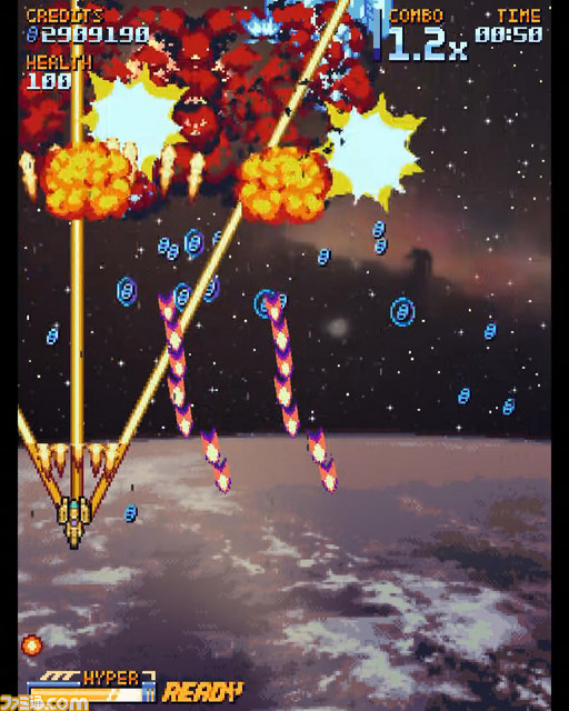 レトロテイスト、だけど弾幕！　インディー2D縦シュー『Super Galaxy Squadron』が配信開始_07
