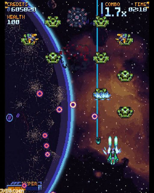 レトロテイスト、だけど弾幕！　インディー2D縦シュー『Super Galaxy Squadron』が配信開始_08