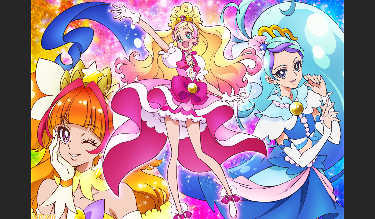 アニメ Go プリンセスプリキュア 2月1日朝8時30分より放送スタート 合言葉は つよく やさしく 美しく ファミ通 Com