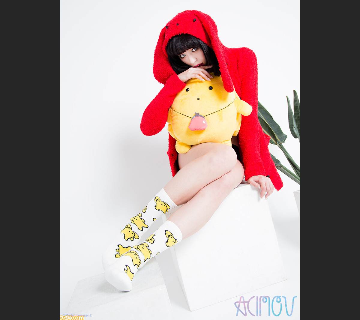 アニメやゲームとコラボするソックスブランド Acimov アシモフ 誕生 コラボ第1弾は うーさーのその日暮らし 覚醒編 ファミ通 Com