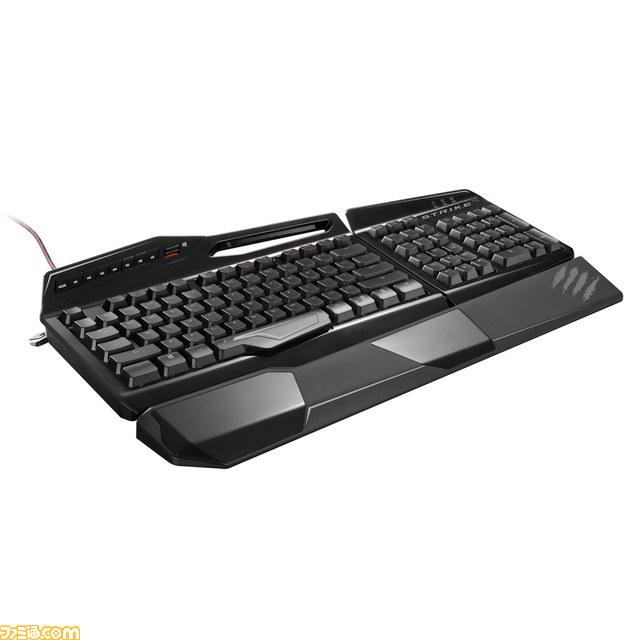 マッドキャッツが最大30キー同時押し対応のpcゲーム用キーボード