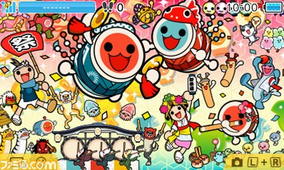 太鼓の達人』シリーズのニンテンドー3DS“テーマ”が配信決定