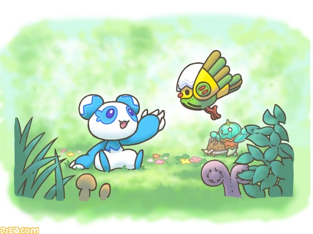 『見習い魔女とモコモコフレンズ』完全オリジナル！　女の子向けのカワイイファンタジーRPGがニンテンドー3DSで登場_01