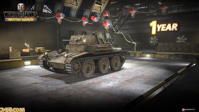 『World of Tanks: Xbox 360 Edition』サービス1周年記念大規模イベントが開催　プレミアム戦車“T7 Combat Car”がプレゼント_04
