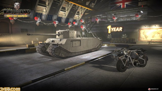 『World of Tanks: Xbox 360 Edition』サービス1周年記念大規模イベントが開催　プレミアム戦車“T7 Combat Car”がプレゼント_05
