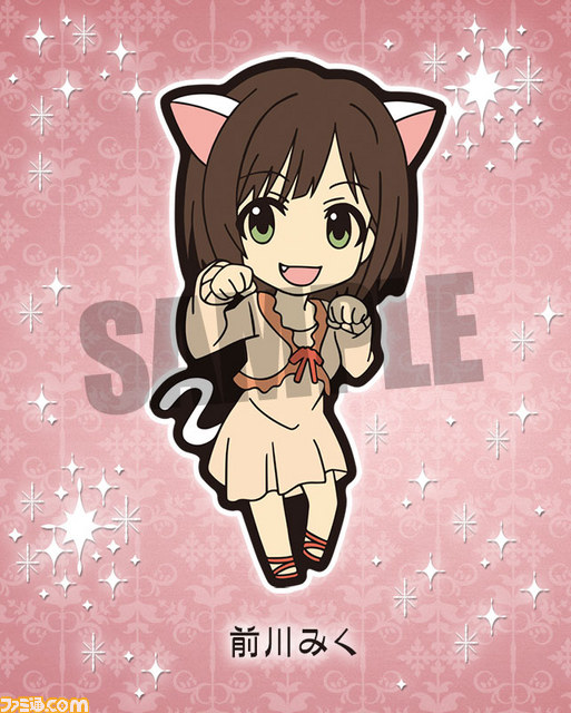 『アイドルマスター シンデレラガールズ』のヒロインたちをキュートにデフォルメしたラバーストラップが発売決定_07