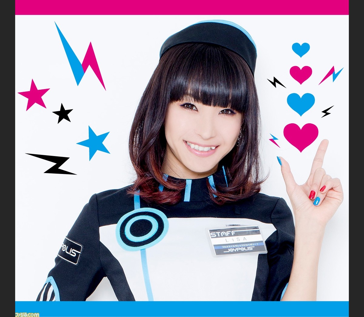 東京ジョイポリスでアーティスト Lisa とコラボレーションしたイベント Joypolisa が開催決定 1 2 ファミ通 Com